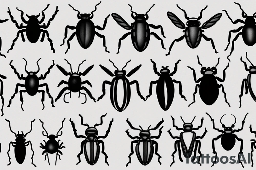 Beetle tattoo idea