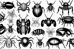 Beetle tattoo idea