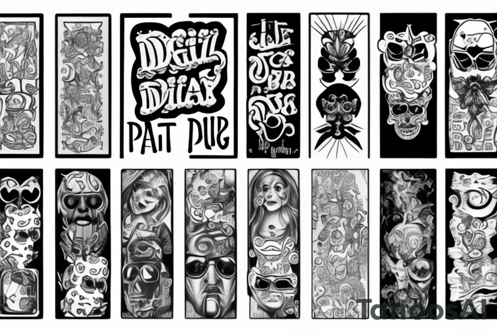 digital pimp tattoo idea