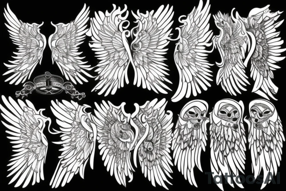 digital pimp
wings tattoo idea