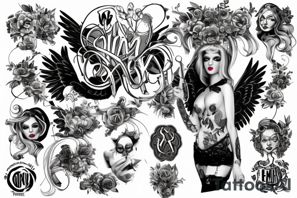 ERIS MANAGEMENT
ONLYFANS MANAGEMENT AGENCY
sexy angel
letter E
designer brand
pimp tattoo idea