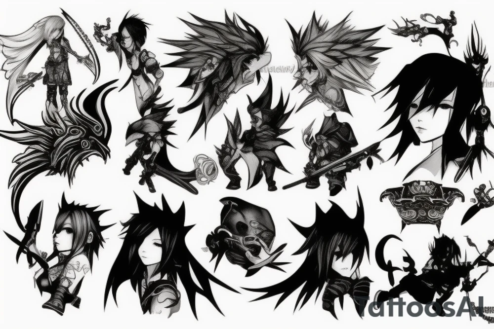 Final fantasy tattoo idea