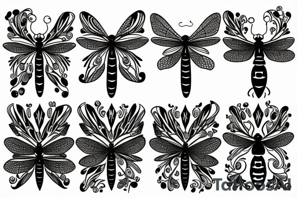dragonfly tattoo idea