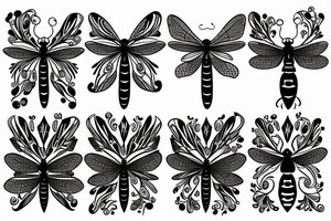 dragonfly tattoo idea