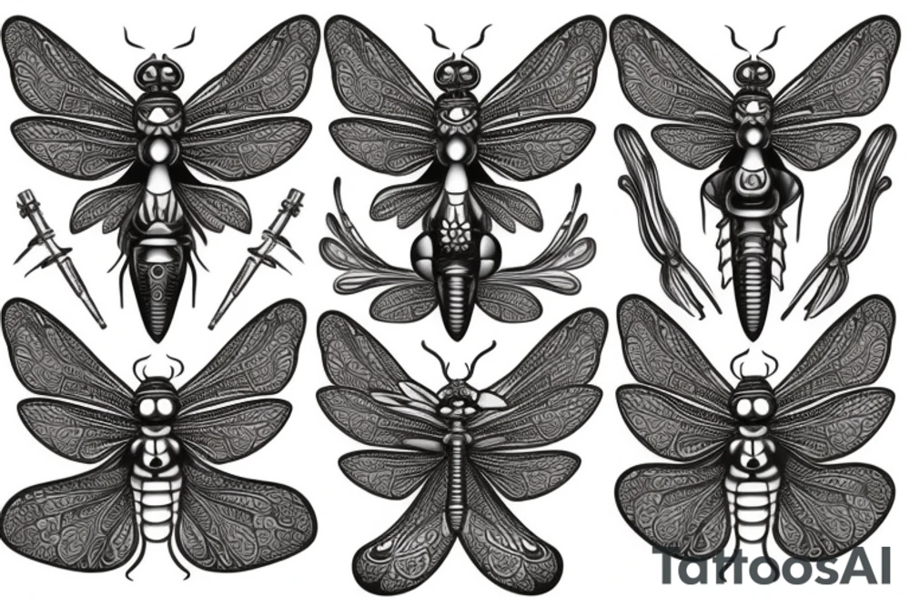dragonfly tattoo idea