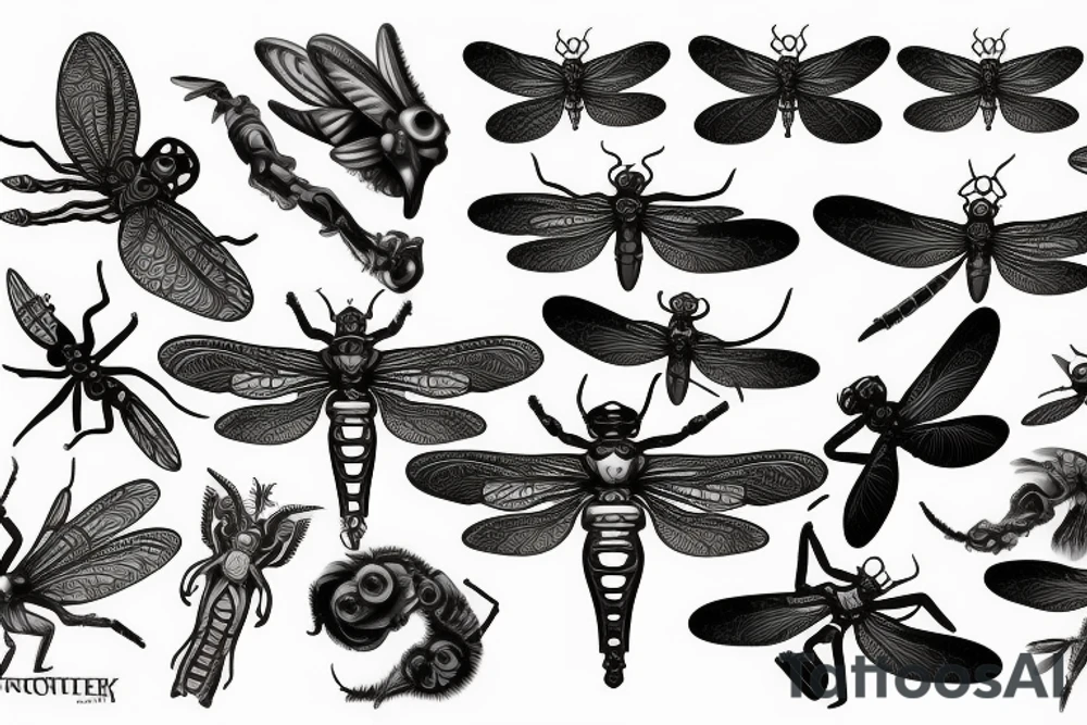 dragonfly tattoo idea