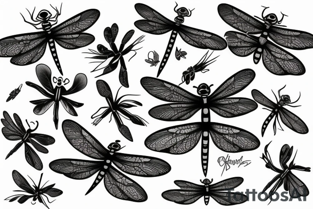 dragonfly tattoo idea