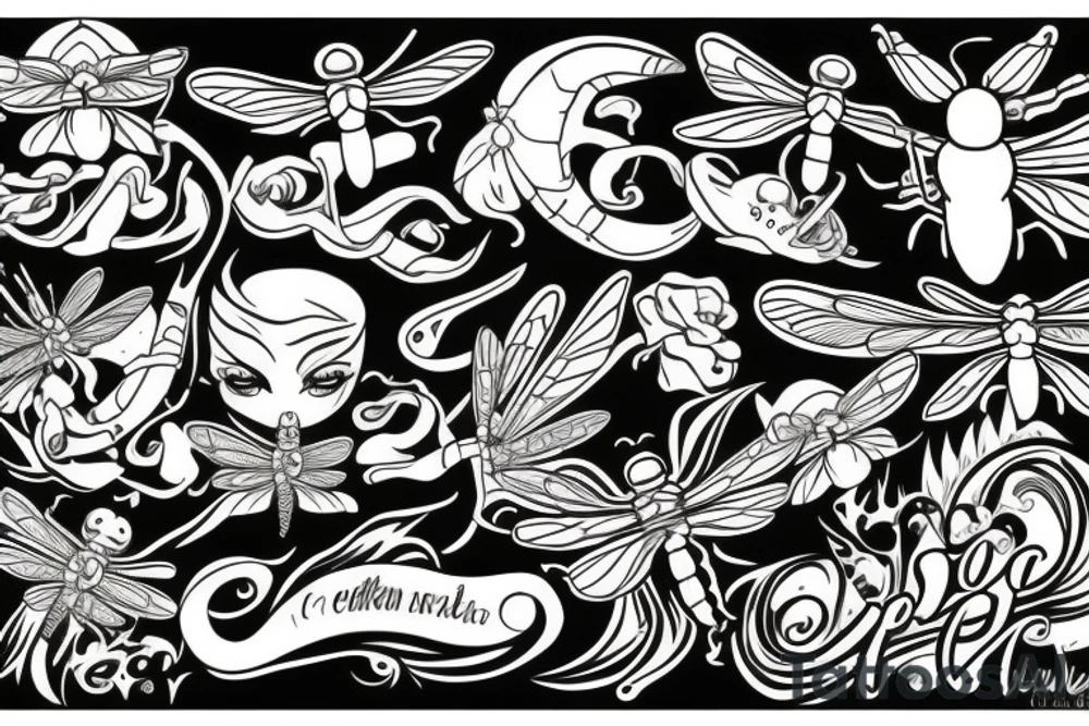 dragonfly tattoo idea