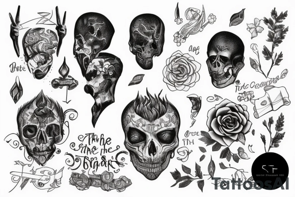 through the dark tattoo idea