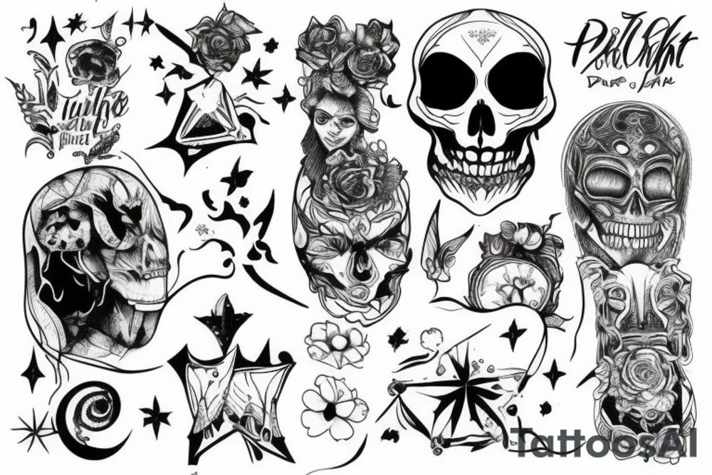 through the dark tattoo idea