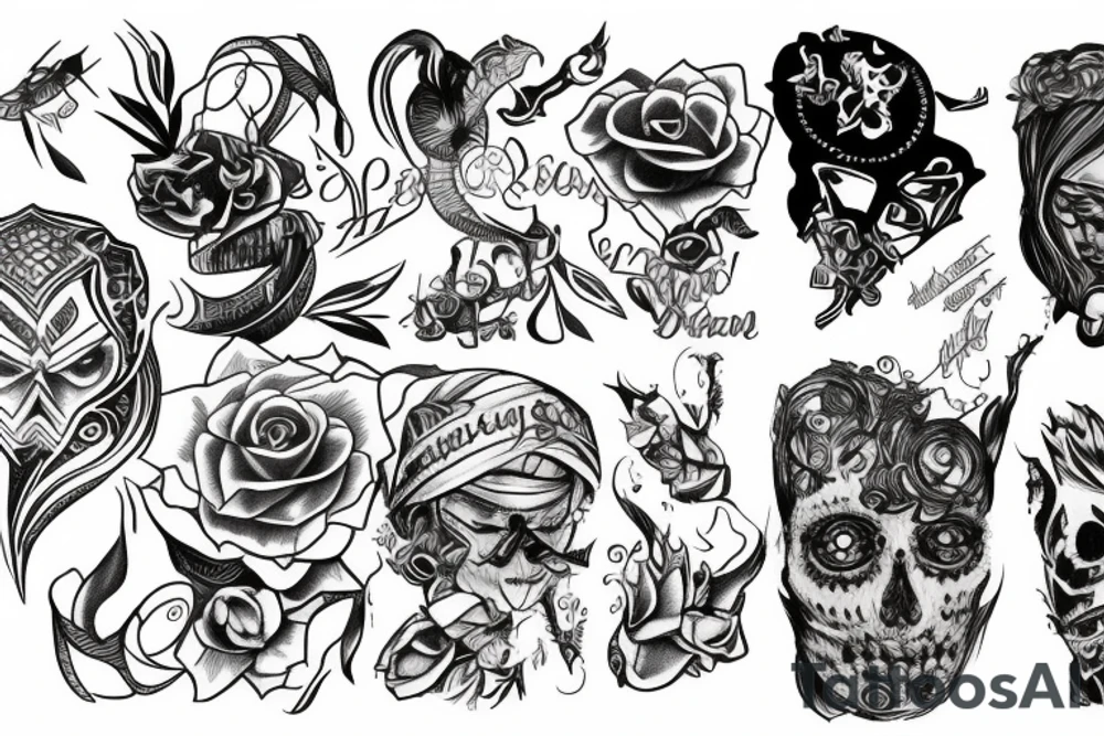Way through the dark tattoo idea