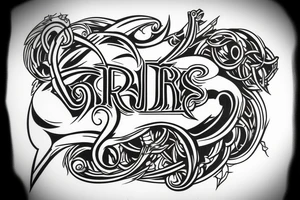 Eris Management brand logo that will make us rich tattoo idea