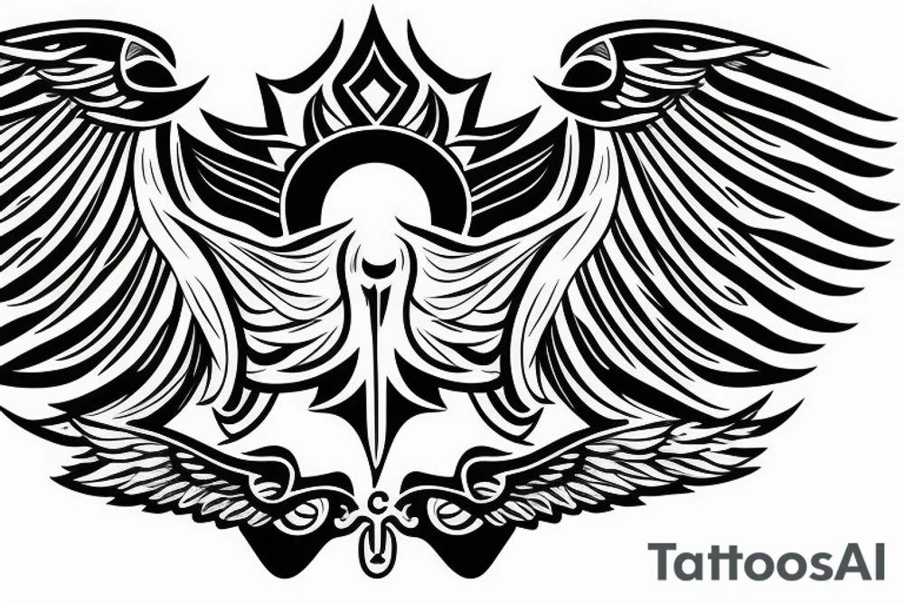 Eris Management brand logo that will make us rich
wings tattoo idea