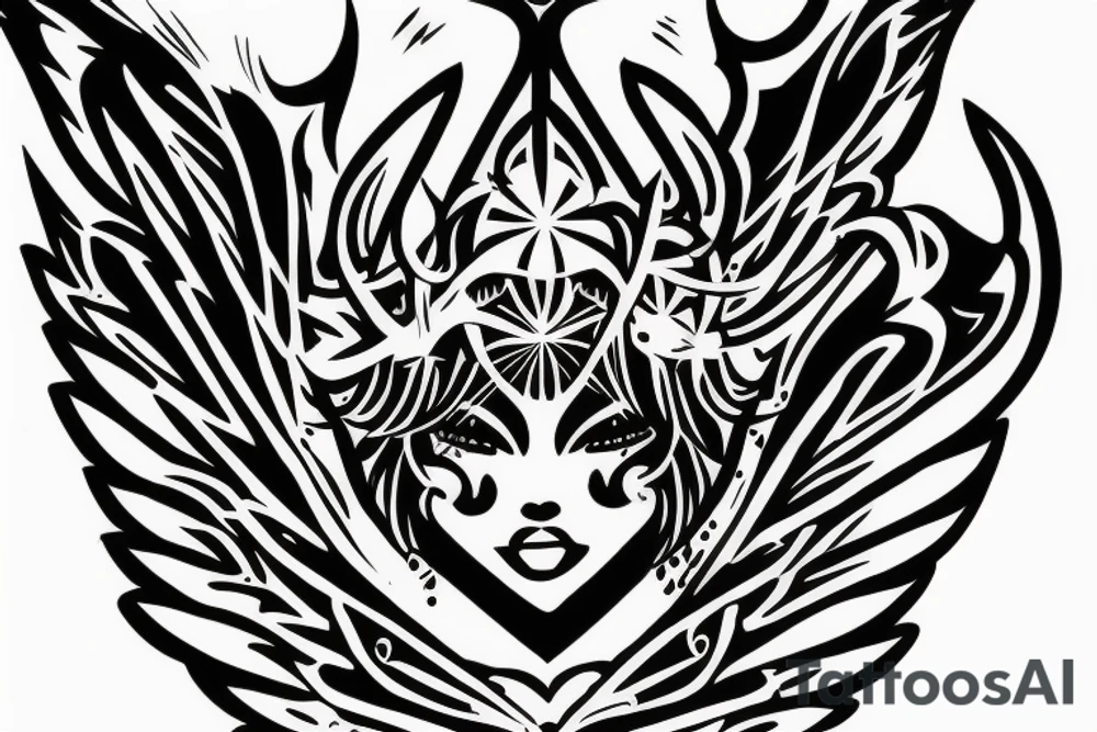 Eris Management brand logo that will make us rich
wings tattoo idea