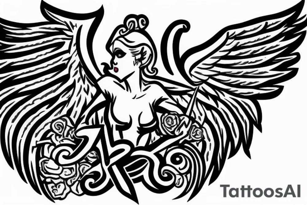 the perfect Eris Management brand logo that will make us rich
wings tattoo idea