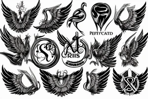 the perfect Eris Management brand logo that will make us rich 
wings tattoo idea