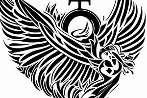 the perfect Eris Management brand logo that will make us rich 
wings tattoo idea