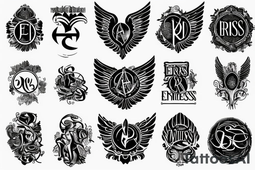 the perfect Eris Management brand logo that will make us rich
wings
godess tattoo idea