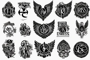 the perfect Eris Management brand logo that will make us rich 
wings
godess tattoo idea