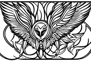 the perfect Eris Management brand logo that will make us rich 
wings
goddess tattoo idea