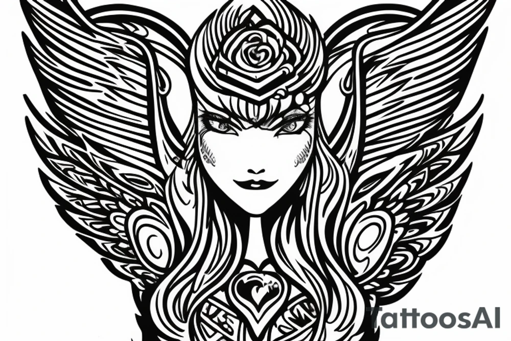 the perfect Eris Management brand logo that will make us rich
wings
goddess tattoo idea