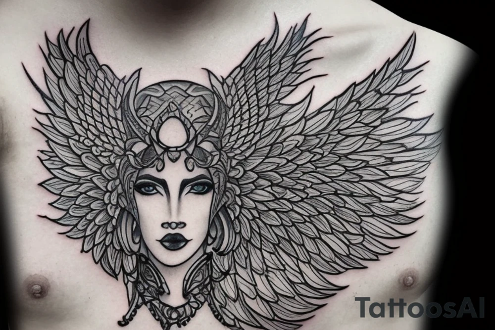 the perfect Eris Management brand logo that will make us rich
wings
goddess tattoo idea