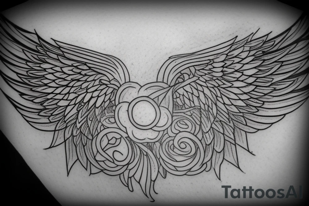 the perfect Eris Management brand logo that will make us rich
wings
goddess tattoo idea