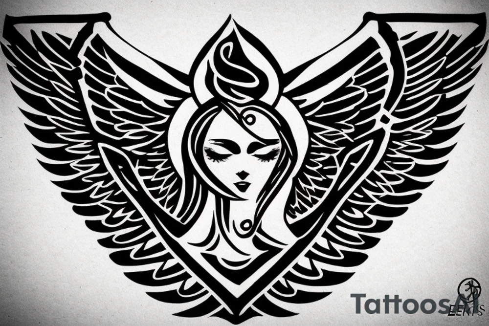 the perfect Eris Management brand logo that will make us rich
wings
goddess tattoo idea