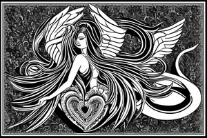 the perfect Eris Management brand logo that will make us rich 
wings
goddess tattoo idea