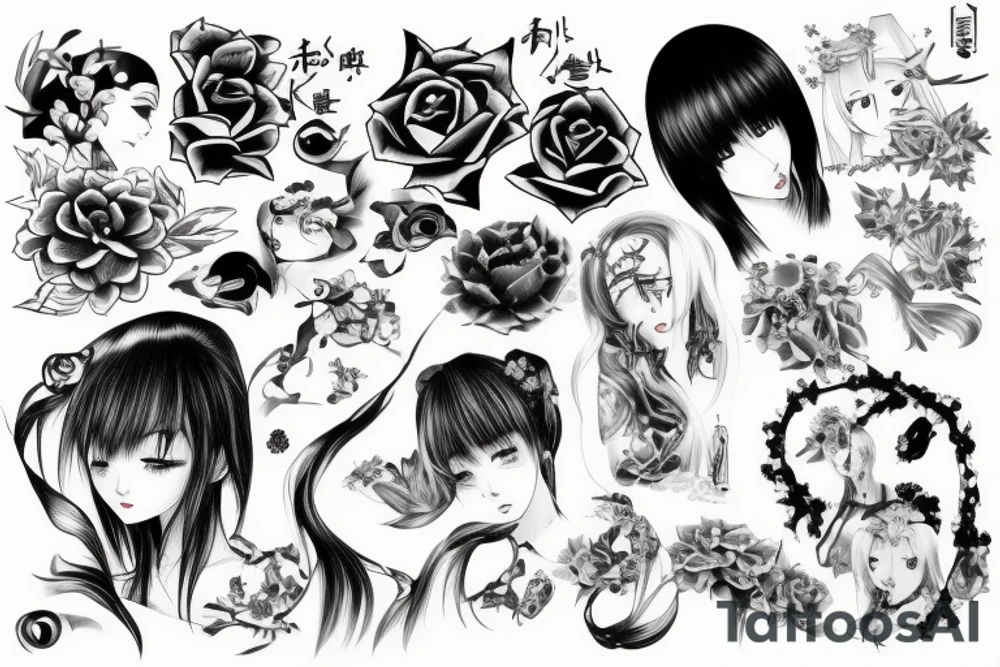 最初に自分自身と恋に落ちる tattoo idea