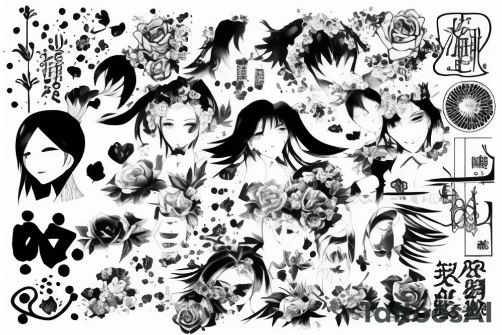 最初に自分自身と恋に落ちる tattoo idea