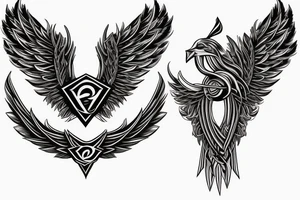 the perfect Eris Management brand logo that will make us rich 
wings
goddess
perfection tattoo idea