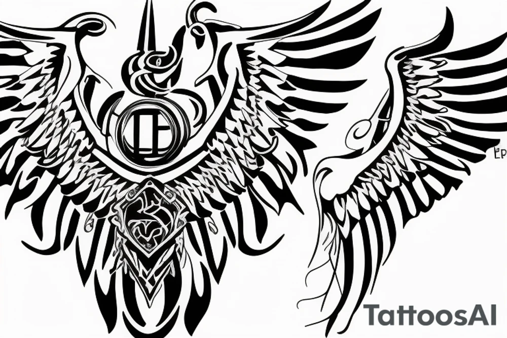 the perfect Eris Management brand logo that will make us rich 
wings
goddess
perfection tattoo idea