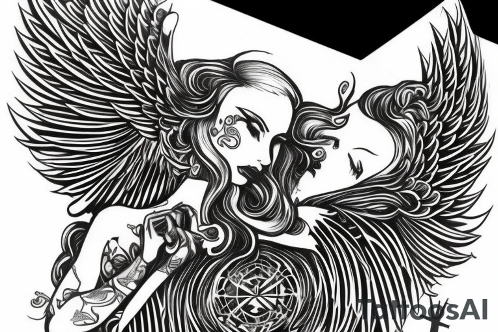 the perfect Eris Management brand logo that will make us rich 
wings
goddess
perfection tattoo idea