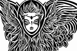 the perfect Eris Management brand logo that will make us rich 
wings
goddess
perfection tattoo idea