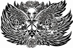 the perfect Eris Management brand logo that will make us rich 
wings
goddess
perfection tattoo idea