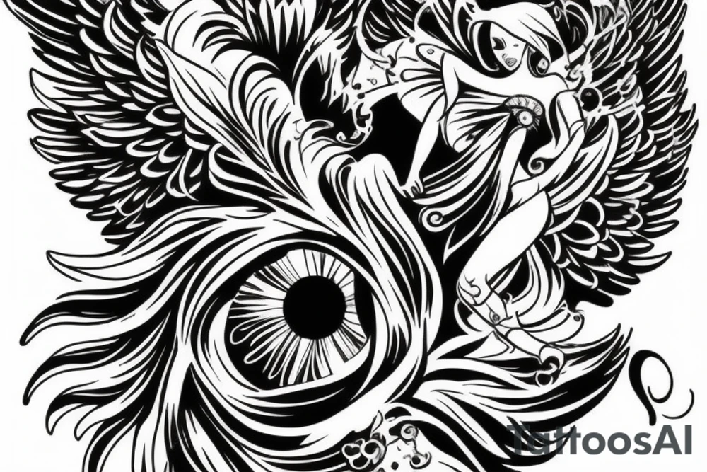 the perfect Eris Management brand logo that will make us rich 
wings
goddess
perfection tattoo idea