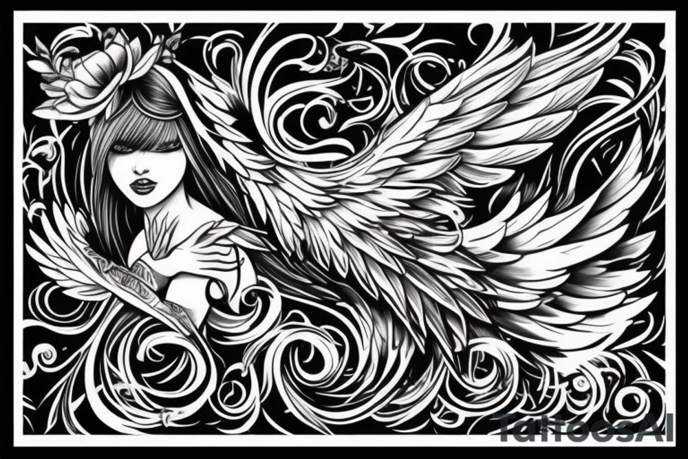 the perfect Eris Management brand logo that will make us rich 
wings
goddess
perfection tattoo idea