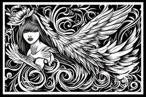 the perfect Eris Management brand logo that will make us rich 
wings
goddess
perfection tattoo idea