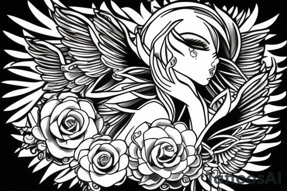 the perfect Eris Management brand logo that will make us rich 
wings
goddess
perfection tattoo idea