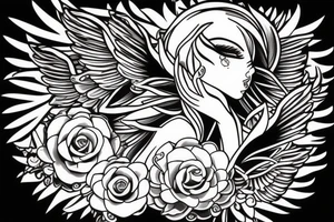 the perfect Eris Management brand logo that will make us rich 
wings
goddess
perfection tattoo idea