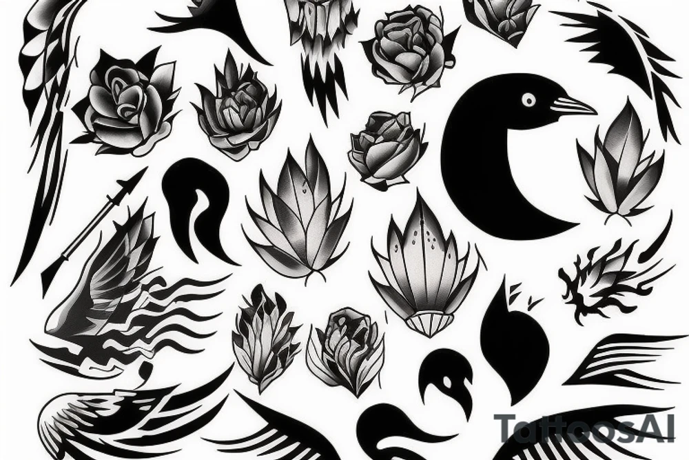 phoenix tattoo idea