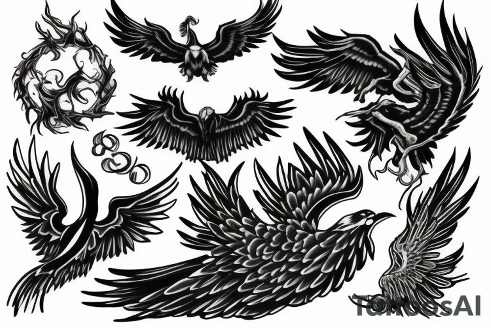 phoenix tattoo idea