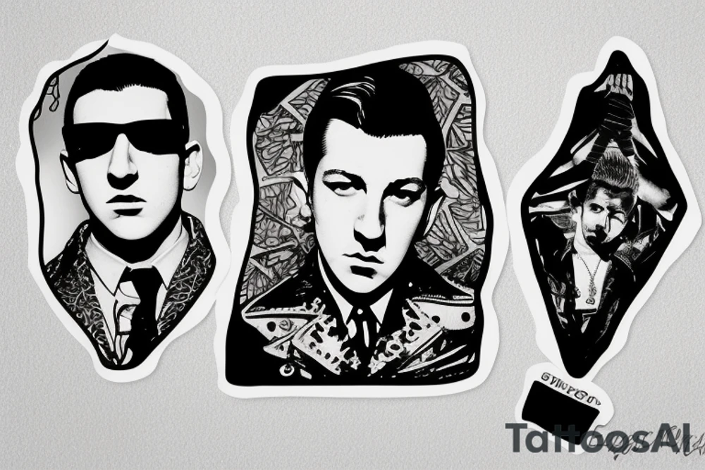 mirrorball arctic monkeys tattoo idea