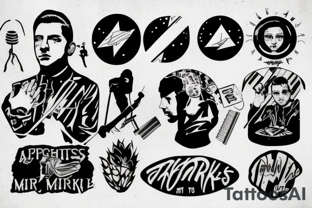 mirrorball arctic monkeys tattoo idea