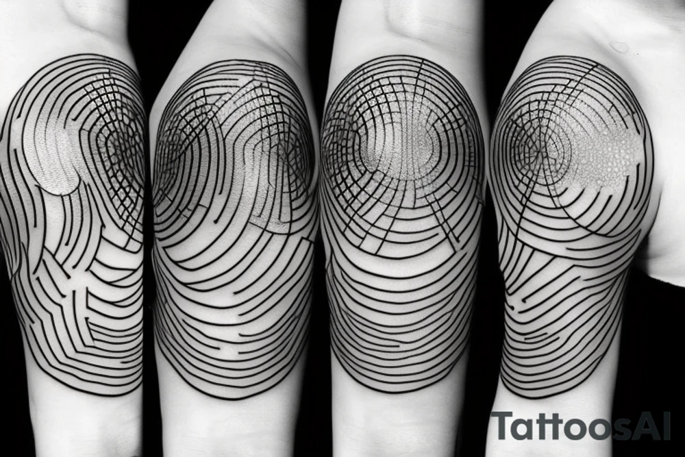 mirrorball tattoo idea