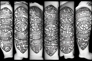 mirrorball tattoo idea