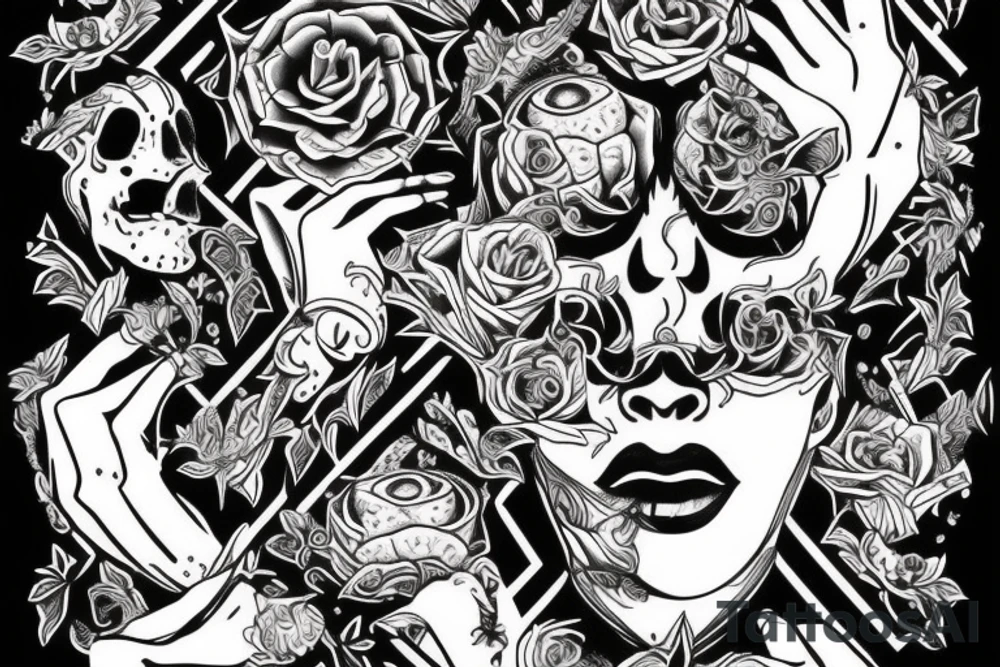 my mind is so weird i must stop lying i have to take control of myself and be successful tattoo idea