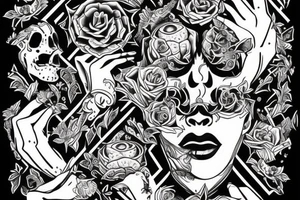 my mind is so weird i must stop lying i have to take control of myself and be successful tattoo idea