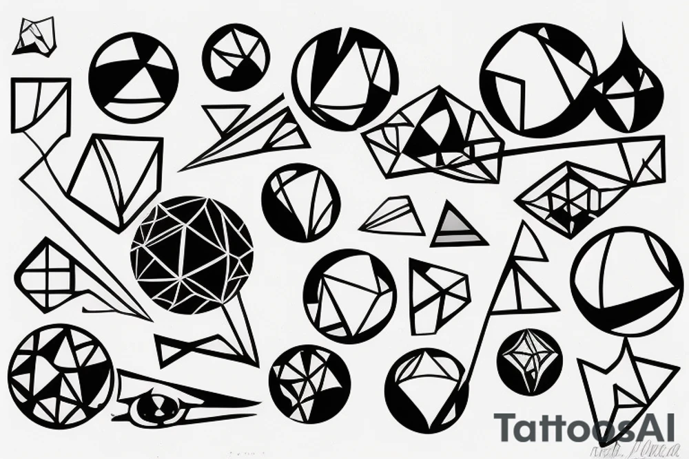 mirrorball tattoo idea